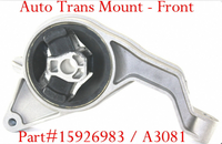 2 PC ENGINE & AUTO TRANS MOUNT FRONT FITS: COBALT HHR PONTIAC G5 SATURN ION