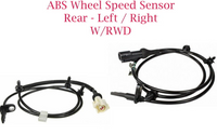 4 x ABS Wheel Speed Sensor Front Rear L/R Fits Taurus  Sable 08-09 W/RWD