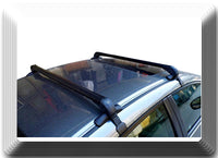 Aluminum CarTop Luggage Roof Rack Cross Bar Carrier Adjustable 95-105cm W/Locks