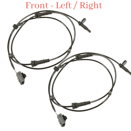 2 x  ABS Wheel Speed Sensor & Connector Front L/R Fits: Nissan Senta 2013-2019