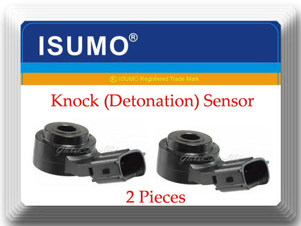 set of 2 89615-20090 Knock(Detonation)Sensor W/ Connectors Fits: Lexus - Toyota