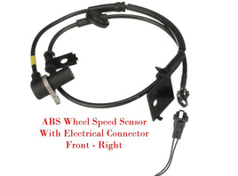 ABS Wheel Speed Sensor + Connector Front-Right Fits Hyundai Santa Fe 2001-2006