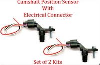 2x 2577245 Camshaft Position Sensor W/Connector Fit GM Saab Saturn 07-17 L4-2.4L