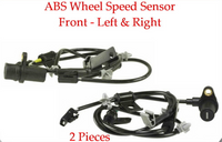 2 ABS Wheel Speed Sensor & Connector Front L/R Fits Hyundai Elantra 01-06 2.0L