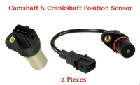 2 Pieces Camshaft & Crankshaft Position Sensor Fits: Attitude Verna  Accent
