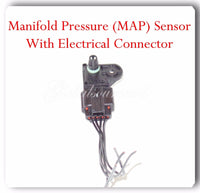 Manifold Pressure (MAP) Sensor With Connector Fits:Ford Lincoln Mazda Mercury