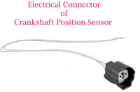 37500-P72-A01 Crankshaft Position Sensor W/Connector Fits: Integra  Civic CR-V