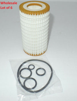 6 x HU718/5x Engine Oil Filter Fits: Mercedes Benz 1998-2015 Crossfire 2004-2008