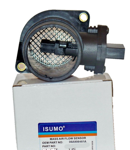 06A906461A Mass Air Flow Sensor Fits:Beetle Cabrio Clasico Golf Jetta Gas Diesel