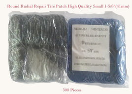 300 Pieces Round Radial Repair Tire Patch High Quality Small 1-5/8"(41mm)