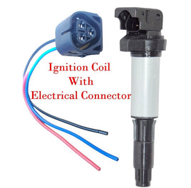 Ignition Coil With Electrical Connector Fits BMW 2001-2020 Mini Cooper 2005-2016