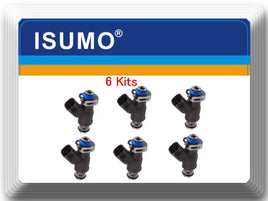 6 Kits  Fuel Injector  Fits:Hyundai - Kia V6 3.3L 3.8L