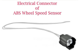 Connector of ABS Wheel Speed Sensor ALS1089 Rear Left Honda Odyssey 2002-2004