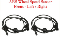 2 x ABS Wheel Speed Sensor W/Connector Front L/R Fits Buick Chevrolet GMC Saturn