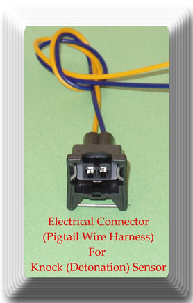 Knock Sensor W/Connector Fits:Cadillac Chevrolet GMC BMW Mercedes  Saturn 