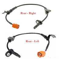 2 X ABS Wheel Speed Sensor Rear Left & Right Fits: Honda Accord 2005-2007