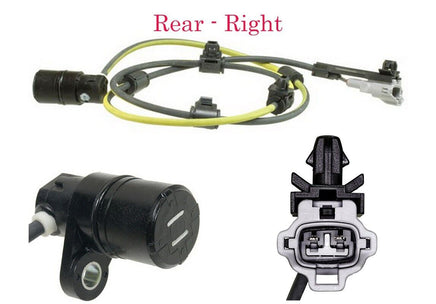 ABS Wheel Speed Sensor Rear Right Fits:OEM#89545-0C020 Toyota Sequoia 2001-2007