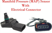 Map Turbocharger Boost Sensor W/Connector Fits: VW Beetle Golf Jetta 2002-2006