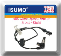 ABS Wheel Speed Sensor Front Right W/ Connector Fits:Ford Lincoln 1997-2004 RWD