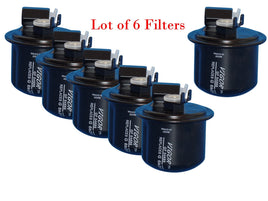 Lot of 6 Fuel Filter GF54689 Fits: Honda Accord Civic Del Sol