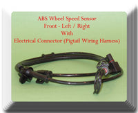 ABS Wheel Speed Sensor &Connector Front L/R FOR Explorer Mountaineer &