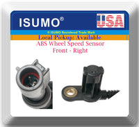 ABS Wheel Speed Sensor W/Connector Front Right  Fits: Escape Tribute Mariner