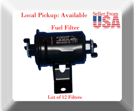 Lot of 12 x GF55135  Fuel Filter Fits: Toyota 4Runner , Pickup 1985-1995 L4 2.4L