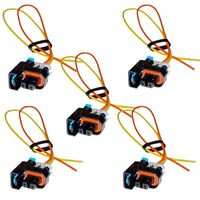 5 x Fuel Injector Connector Fits Chevrolet GMC Hummer Isuzu