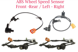 (Set  4)ABS Wheel Speed Sensor Front -  Rear Left & Right Fits: CL TL Accord .