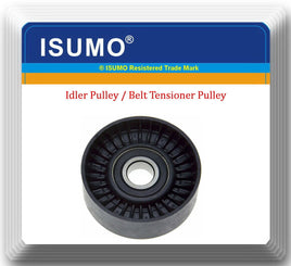 Idler Pulley/Belt Tensioner Pulley Fits:38015 Audi Dodge Ford GM Isuzu Ram