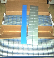 7 Box Stick on Wheel Weight 0.25oz 1/4oz 7g Total 336 Strips 4032 Pcs 1008oz