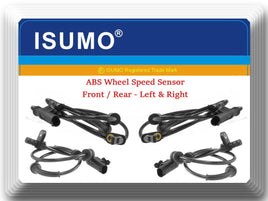 4 ABS Speed Sensor  Front Rear Left & Right Fits: Nissan Tiida Versa 2007-2014