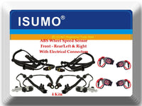 4 ABS Speed Sensor W/ Connector Front Rear L&R Fits:Town & Country Grand Caravan
