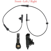 2 x ABS Wheel Speed Sensor & Connectors Front L/RFits Nissan Altima 2019-2024