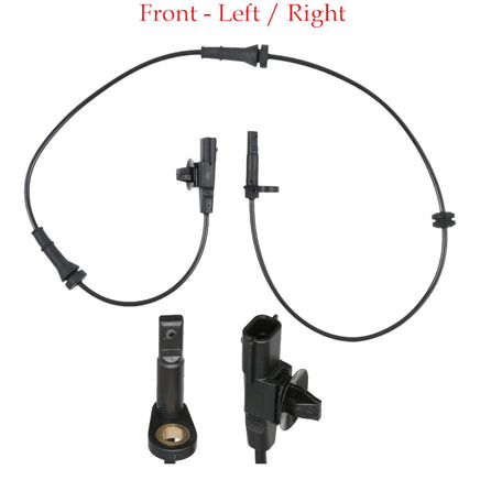 2 x ABS Wheel Speed Sensor & Connectors Front L/RFits Nissan Altima 2019-2024