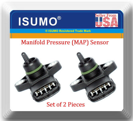 Set of 2 MAP Sensor W/ConnectorFits:GenesisG70 G80 G90 K900 Stinger