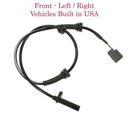 2x ABS Wheel Speed Sensor & Connector Front L/R For Rogue 2014-2020 Built In USA