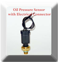 Oil Pressure Sensor W/Connector Fits: Cummins Freightliner International Mack &