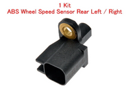 2 x ABS Wheel Speed Sensor W/Connector Rear L&R Fits:Ford Lincoln Mazda Volvo