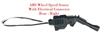 4 ABS Wheel Speed Sensor W/Connector Front/Rear L/R Fits Audi VW 2004-2022