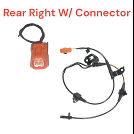 ISUMO ABS Speed Sensor With Connectors Rear Right Fits Honda Ridgeline 2006-2014