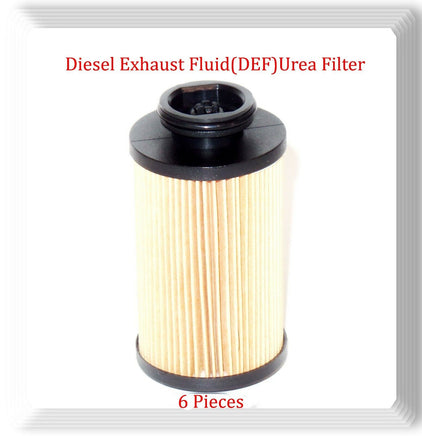 6 x Diesel Exhaust Fluid Urea Filter Fits:Fleetguad UF104 Mercedes Freightliner 
