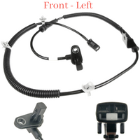 2 x ABS Wheel Speed Sensor & Connector Front L/R Fits Hyundai Santa Fe 2007-2009