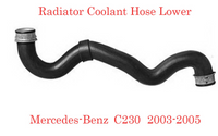 2 PCs Radiator Coolant Hose Upper & Lower Fits:Mercedes Benz C230 2003-2005 1.8L