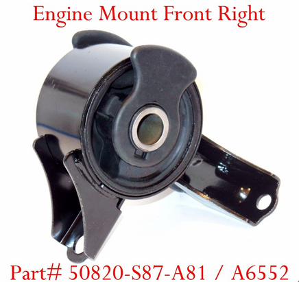 Engine Mount Front Right & Rear Fits Honda M216 Odyssey 1999-2004 V6 3.5L