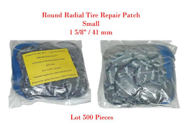 500 pc Radial Tire Repair Round Patch High Quality Small 1-5/8"(41mm)