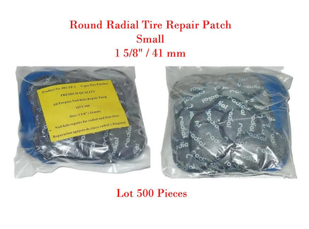 500 pc Radial Tire Repair Round Patch High Quality Small 1-5/8"(41mm)
