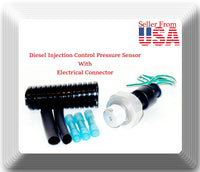 Diesel Injection Control Pressure Sensor W/ Connector Fits: Ford 2002-2004 6.0L