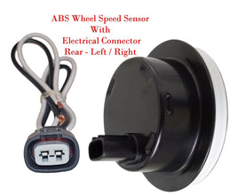 ABS Wheel Speed Sensor + Connector Rear L/R Fits RX330 RX350 RX400H Higlander