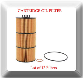 Lot 12 Engine Oil Filter V57909 Fits: Freightliner Western Star Detroit Diesel